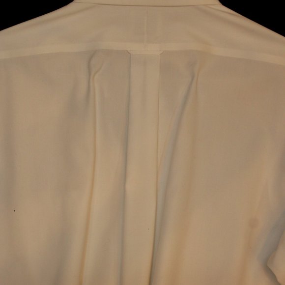 White 100% Pin Point Oxford Shirt - Picture 4 of 6